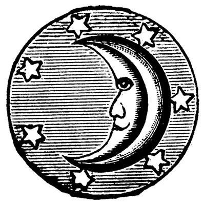 Luna y Estrellas -Simbología - Nuestra Logia Masónica - Luz Fraterna 26